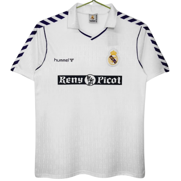 Camisa I Real Madrid 1988 1989 Hummel retro
